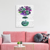 Flug des Heißluftballons Leinwanddruck (Insitu (Wohnzimmer))