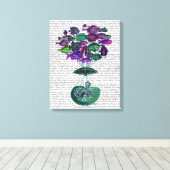 Flug des Heißluftballons Leinwanddruck (Insitu (Holzboden))