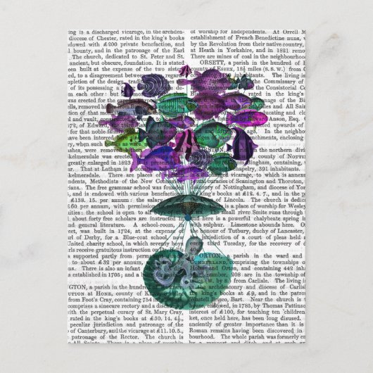 Flug des Heißluftballons Postkarte (Vorderseite)