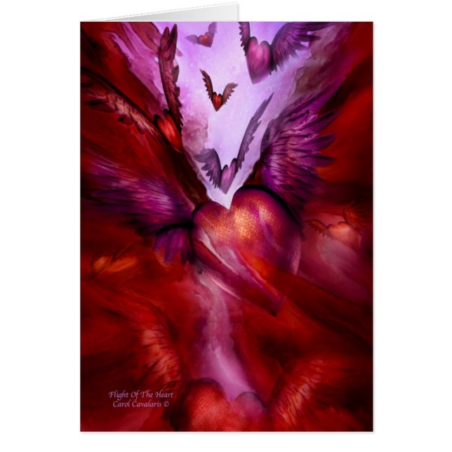 Flug des Herzens ArtCard (Vorne)