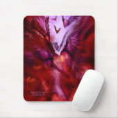 Flug des Herzens Mousepad (Mit Mouse)
