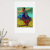 Flug des kleinen Geistes-Adlers Poster (Küche)