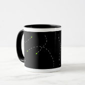 Flug des Leuchtkäfers Tasse (Vorderseite Links)