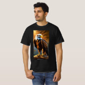 "Flug des Majestic Eagle T-Shirts" T-Shirt (Vorne ganz)