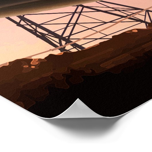 Flug des Navigators Poster (Ecke)