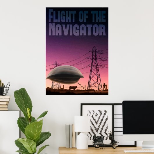 Flug des Navigators Poster (Heimbüro)