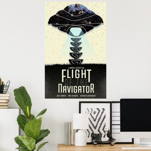 Flug des Navigators Poster (Heimbüro)