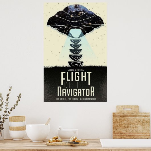 Flug des Navigators Poster (Küche)