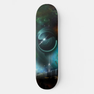 Flug des Skateboards des Corbius-Fraktals