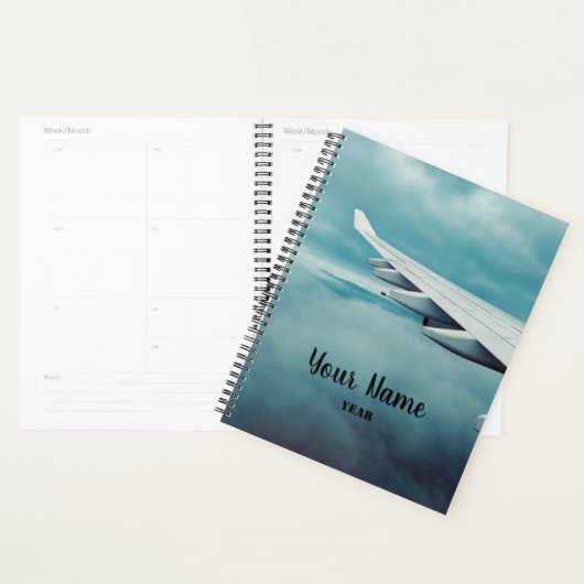 Flug durch Clouds-Notebook Planer (Anzeige)