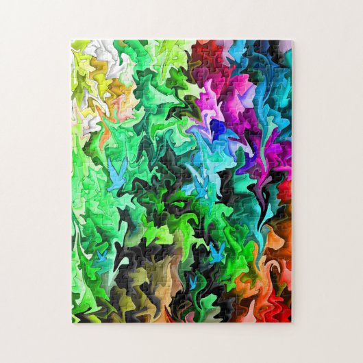 Flug durch den Sturm... Puzzle (Vertikal)