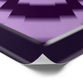 Flug durch einen gekrümmten Raum Poster (Ecke)