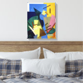 Flug eines Flugzeugs, 1916 Leinwanddruck (Insitu (Schlafzimmer))