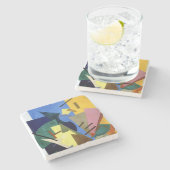 Flug eines Flugzeugs, 1916 Steinuntersetzer (Seitenansicht)