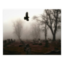 Flug eines Halloween-Crow