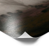 Flug eines Halloween-Crow Fotodruck (Ecke)