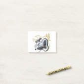 Flug eines majestätischen Vogels Post-it Klebezettel (Auf Schreibtisch)