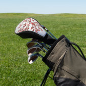 Flug eines Phoenix Silver Monogram Golf Headcover (In SItu)