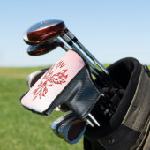 Flug eines Phönix-Rotes Monogramm Golf Headcover (In Situ)
