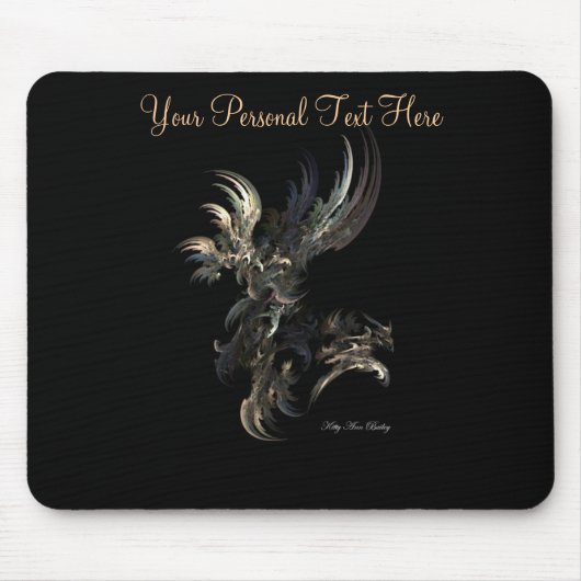 Flug-Fraktal Mousepad (Vorne)