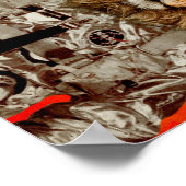 Flug gehen poster (Ecke)