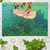 Flug Handtuch (Gefaltet)