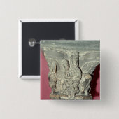 Flug in Ägypten-Hauptstadt Button (Vorne & Hinten)