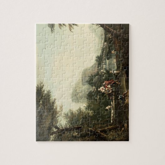 Flug in Ägypten Puzzle (Vertikal)