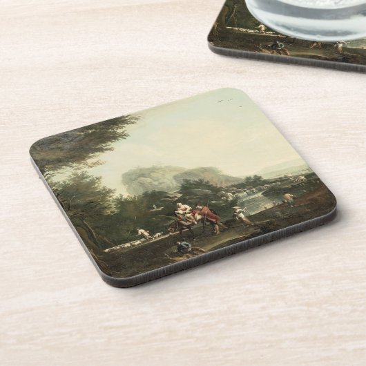 Flug in Ägypten Untersetzer (Linke Seite)