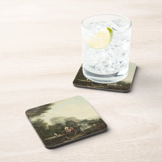 Flug in Ägypten Untersetzer (Rechte Seite)