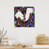 Flug in Chaos Poster (Küche)