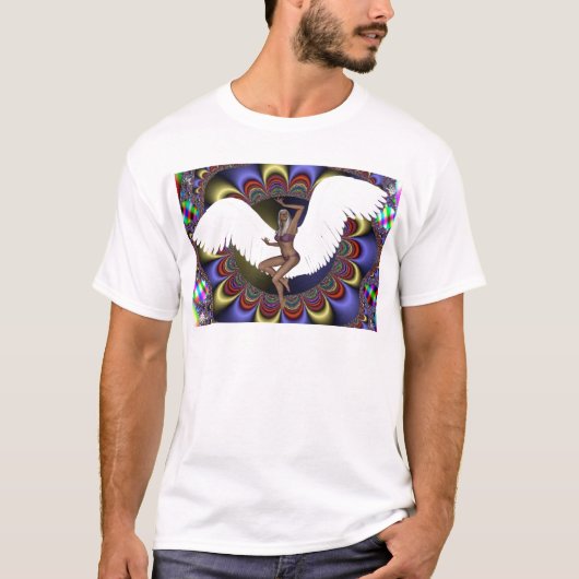 Flug in Chaos T-Shirt (Vorderseite)