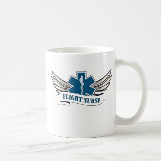 Flug-Krankenschwester-Kaffee-Tasse Kaffeetasse (Rechts)