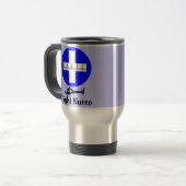 Flug-Krankenschwester-Reise-Tasse Reisebecher (Vorderseite Links)