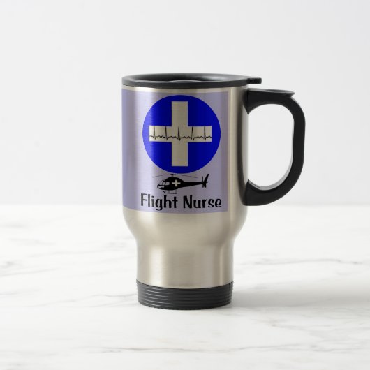 Flug-Krankenschwester-Reise-Tasse Reisebecher (Rechts)