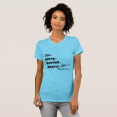 Flug-Krankenschwester-T - Shirt essen (Vorne ganz)