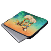 Flug Laptopschutzhülle (Vorne Knopf)
