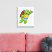 Flug mit Rakete Leinwanddruck (Insitu (Wohnzimmer))