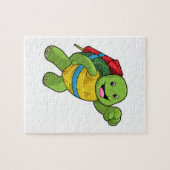 Flug mit Rakete Puzzle (Horizontal)