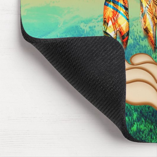 Flug Mousepad (Ecke)