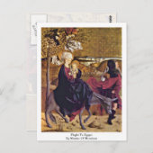 Flug nach Ägypten durch den Kapitän von Mondsee Postkarte (Vorne/Hinten)