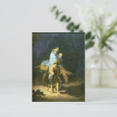 Flug nach Ägypten durch Rembrandt Postkarte (Stehend Vorderseite)