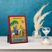 Flug nach Ägypten Fotoplatte (Seite)