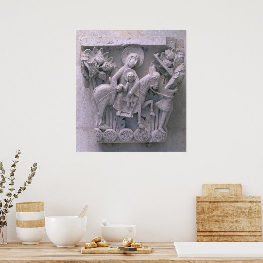 Flug nach Ägypten Poster (Küche)