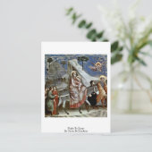 Flug nach Ägypten von Giotto Di Bondone Postkarte (Stehend Vorderseite)
