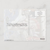 Flug nach Ägypten von Giotto Di Bondone Postkarte (Rückseite)
