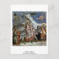 Flug nach Ägypten von Giotto Di Bondone