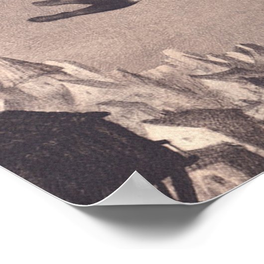 Flug nach Sabbat William Mortensen Poster (Ecke)