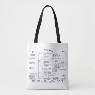 Flug-Plan Apollo 11 Tasche