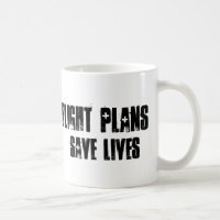 Flug-Pläne retten Leben-Tasse